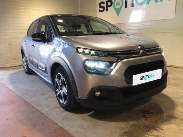SPOTICAR Citroën C3 Puretech 110 S&s Bvm6 Shine Occasion - Citadine Essence Gris - Merignac - 1203972105_3