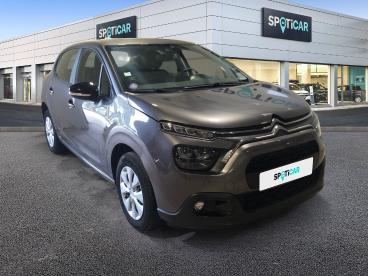 SPOTICAR Citroën C3 Puretech 83 S&s Bvm5 Shine Occasion - Citadine Essence Gris - Merignac - 1203972106_1