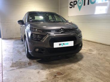 SPOTICAR Citroën C3 Puretech 83 S&s Bvm5 Shine Occasion - Citadine Essence Gris - Merignac - 1203972106_2