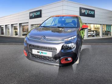 SPOTICAR Citroën C3 Puretech 110 S&s Eat6 Shine Occasion - Citadine Essence Gris - Massy - 1203972133_1