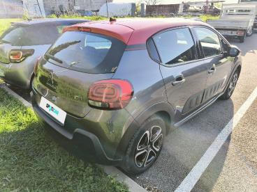 SPOTICAR Citroën C3 Puretech 110 S&s Eat6 Shine Occasion - Citadine Essence Gris - Massy - 1203972133_3