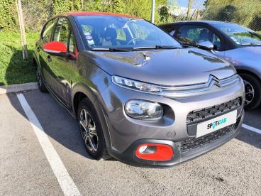 SPOTICAR Citroën C3 Puretech 110 S&s Eat6 Shine Occasion - Citadine Essence Gris - Massy - 1203972133_4