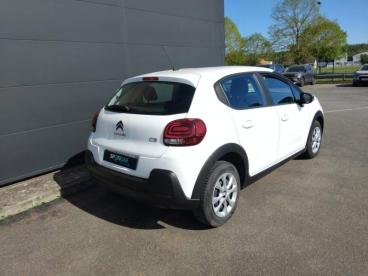 SPOTICAR Citroën C3 1.5 Bluehdi 100ch S&s Feel Business E6.d Occasion - Citadine Diesel Blanc Banquise (o) - Blois - 1203972834_3