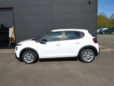 SPOTICAR Citroën C3 1.5 Bluehdi 100ch S&s Feel Business E6.d Occasion - Citadine Diesel Blanc Banquise (o) - Blois - 1203972834_5