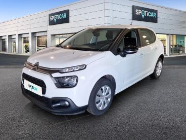 SPOTICAR Citroën C3 Puretech 83 S&s Bvm5 Feel Business Occasion - Citadine Essence Blanc - Remiremont - 1203974370_1