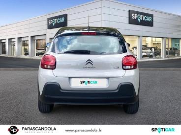 SPOTICAR Citroën C3 1.2 Puretech 83ch S&s Feel Pack Occasion - Citadine Essence Sable (n) - Noir Onyx - Aubagne - 1203974902_5