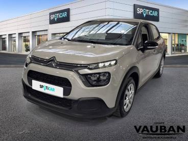 SPOTICAR Citroën C3 Puretech 83 S&s Bvm5 Feel Occasion - Citadine Essence Sable (nacré) - Sarcelles - 1203975511_1