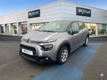 SPOTICAR Citroën C3 Bluehdi 100 Bvm6 You Occasion - Citadine Diesel Gris - Saint Germain En Laye - 1203975654_1