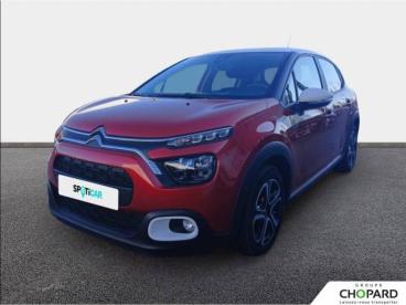 SPOTICAR Citroën C3 Puretech 83 Ch Bvm5 You Occasion - Citadine Essence Rouge - Manosque - 1203975696_1