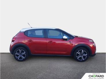 SPOTICAR Citroën C3 Puretech 83 Ch Bvm5 You Occasion - Citadine Essence Rouge - Manosque - 1203975696_4