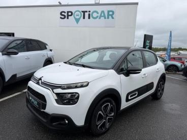 SPOTICAR Citroën C3 1.5 Bluehdi 100 S&s Shine Business Occasion - Citadine Diesel Blanc Banquise (o) - Sene - 1203975968_1