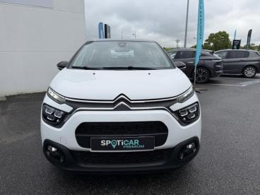 SPOTICAR Citroën C3 1.5 Bluehdi 100 S&s Shine Business Occasion - Citadine Diesel Blanc Banquise (o) - Sene - 1203975968_2