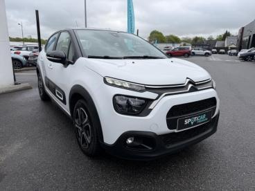 SPOTICAR Citroën C3 1.5 Bluehdi 100 S&s Shine Business Occasion - Citadine Diesel Blanc Banquise (o) - Sene - 1203975968_3