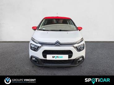 SPOTICAR Citroën C3 Nouvelle C3 Puretech 83 S&s Bvm Feel Pack Occasion - Citadine Essence Blanc Banquise - Gien - 1203976258_2