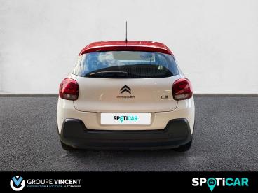 SPOTICAR Citroën C3 Nouvelle C3 Puretech 83 S&s Bvm Feel Pack Occasion - Citadine Essence Blanc Banquise - Gien - 1203976258_5