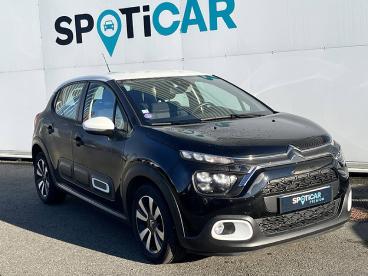 SPOTICAR Citroën C3 Puretech 82 S&s Bvm5 Shine Occasion - Citadine Essence Noir - Lescar - 1203976569_4