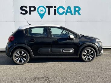 SPOTICAR Citroën C3 Puretech 82 S&s Bvm5 Shine Occasion - Citadine Essence Noir - Lescar - 1203976569_5