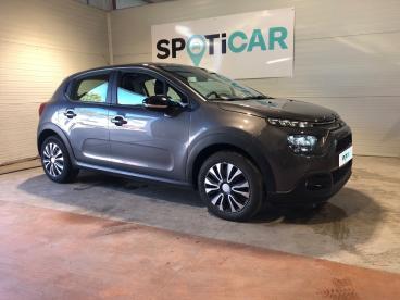 SPOTICAR Citroën C3 Bluehdi 100 Ch Bvm6 Plus Occasion - Citadine Diesel Gris - Pessac - 1203976790_4