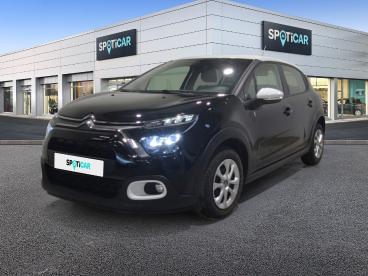 SPOTICAR Citroën C3 Puretech 83 Ch Bvm5 You Occasion - Citadine Essence Noir - Rennes - 1203976822_1