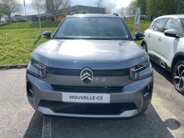 SPOTICAR Citroën C3 Turbo 100 Bvm6 Max Occasion - Citadine Essence Gris Foncé - Wissembourg - 1203979399_2