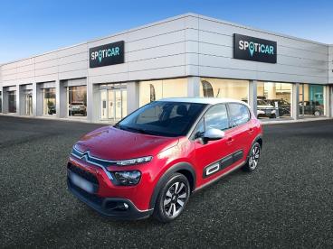 SPOTICAR Citroën C3 Puretech 83 Bvm Max Occasion - Citadine Essence Rouge - Vannes - 1203981102_1