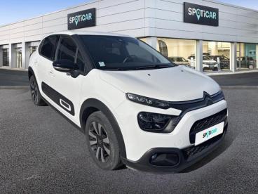 SPOTICAR Citroën C3 1.2 Puretech 83ch S&s Max Occasion - Citadine Essence Blanc Banqui - Arles - 1203982312_3