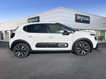 SPOTICAR Citroën C3 1.2 Puretech 83ch S&s Max Occasion - Citadine Essence Blanc Banqui - Arles - 1203982312_4
