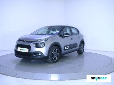 SPOTICAR Citroën C3 Puretech 83 S&s Bvm5 Shine Occasion - Citadine Essence Gris - La Roche Sur Yon - 1203983722_1