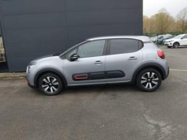 SPOTICAR Citroën C3 1.2 Puretech 83ch S&s C-series 123g Occasion - Citadine Essence Gris Acier (m) - Noir Onyx - Blois - 1203984346_5