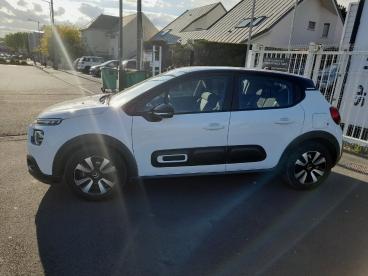 SPOTICAR Citroën C3 Puretech 83 S&s Bvm Shine Occasion - Citadine Essence Blanc - Villeparisis - 1203984721_5
