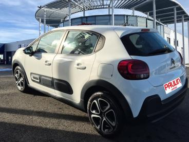 SPOTICAR Citroën C3 Puretech 83 S&s Bvm Feel Occasion - Citadine Essence Blanc - Lempdes - 1203984722_2