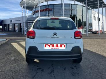 SPOTICAR Citroën C3 Puretech 83 S&s Bvm Feel Occasion - Citadine Essence Blanc - Lempdes - 1203984722_4