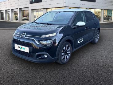 SPOTICAR Citroën C3 1.2 Puretech 110ch S&s Shine 124g Occasion - Citadine Essence Noir Perla Nera (n) - Blanc Opale - Saint Thuriau - 1203986203_1