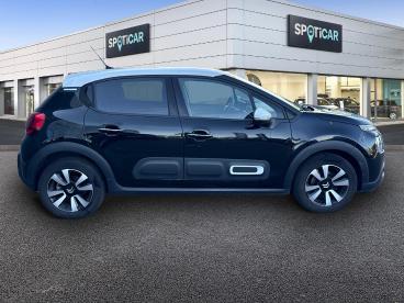 SPOTICAR Citroën C3 1.2 Puretech 110ch S&s Shine 124g Occasion - Citadine Essence Noir Perla Nera (n) - Blanc Opale - Saint Thuriau - 1203986203_4