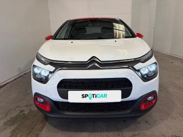SPOTICAR Citroën C3 1.2 Puretech 83ch S&s Shine Occasion - Citadine Essence Blanc Banquise (o) - Rouge Aden - Bollene - 1203988064_2