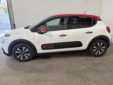 SPOTICAR Citroën C3 1.2 Puretech 83ch S&s Shine Occasion - Citadine Essence Blanc Banquise (o) - Rouge Aden - Bollene - 1203988064_4