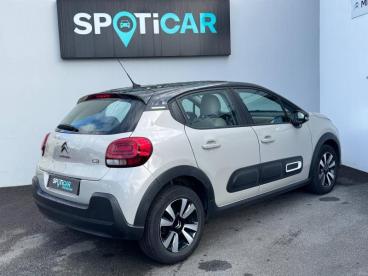 SPOTICAR Citroën C3 1.2 Puretech 83 Shine Occasion - Citadine Essence Sable (n) - Quimper - 1203988086_4