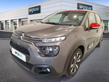 SPOTICAR Citroën C3 Puretech 110 S&s Bvm6 Shine Occasion - Citadine Essence Gris - Chambray Les Tours - 1203989229_1