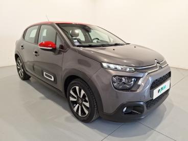 SPOTICAR Citroën C3 Puretech 110 S&s Bvm6 Shine Occasion - Citadine Essence Gris - Chambray Les Tours - 1203989229_3