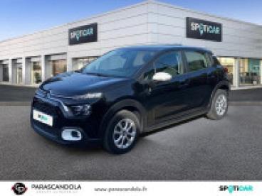 SPOTICAR Citroën C3 1.2 Puretech 83ch S&s You! Occasion - Citadine Essence Noir Perla Nera (n) - Aubagne - 1203989916_1