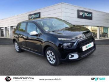 SPOTICAR Citroën C3 1.2 Puretech 83ch S&s You! Occasion - Citadine Essence Noir Perla Nera (n) - Aubagne - 1203989916_5