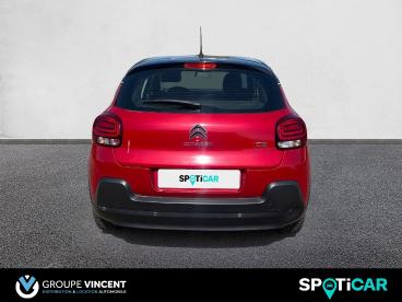 SPOTICAR Citroën C3 Iii 1.2 Puretech 82 S&s Shine Occasion - Citadine Essence Rouge - Varennes Vauzelles - 1203991844_5