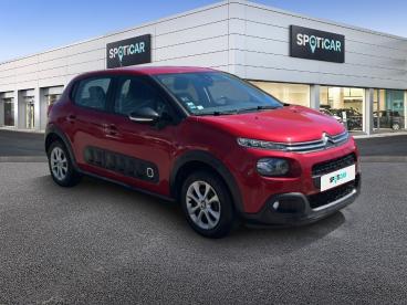 SPOTICAR Citroën C3 Puretech 82 Bvm Feel Occasion - Citadine Essence Rouge - Chateaubriant - 1203992104_3
