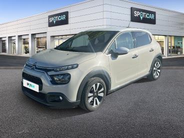 SPOTICAR Citroën C3 Bluehdi 100 Bvm6 Max Occasion - Citadine Diesel Sable (nacré) - Avranches - 1203992220_1