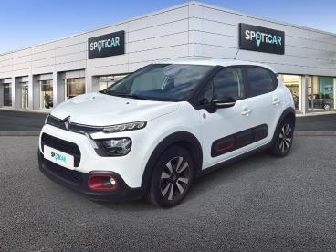 SPOTICAR Citroën C3 Bluehdi 100 S&s Bvm C-series Occasion - Citadine Diesel Blanc - Chateaubriant - 1203996154_1