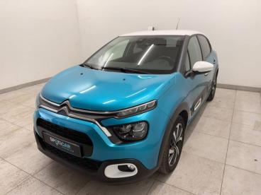 SPOTICAR Citroën C3 1.2 Puretech 110ch S&s Shine Pack  Eat6 Occasion - Citadine Essence Spring Blue (m) - Blanc Opale - Montgeron - 1203997348_1