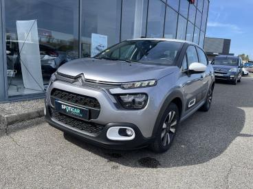 SPOTICAR Citroën C3 Bluehdi 100 S&s Bvm Shine Business Occasion - Citadine Diesel Gris Clair - Cremieu - 1203998086_1