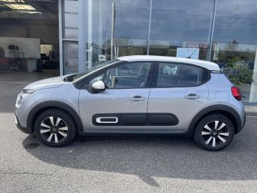 SPOTICAR Citroën C3 Bluehdi 100 S&s Bvm Shine Business Occasion - Citadine Diesel Gris Clair - Cremieu - 1203998086_3