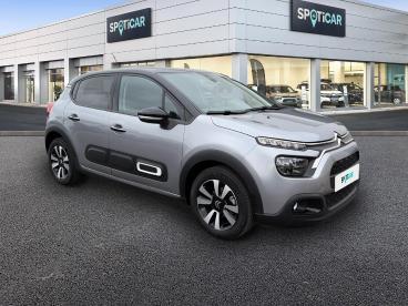 SPOTICAR Citroën C3 Puretech 83 Ch Bvm5 Max Occasion - Citadine Essence Gris - Beziers - 1203998293_3