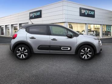 SPOTICAR Citroën C3 Puretech 83 Ch Bvm5 Max Occasion - Citadine Essence Gris - Beziers - 1203998293_4